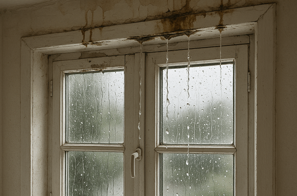 kozijnen met lekkage